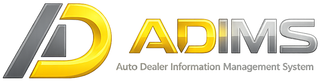 ADIMS Auto Dealer Information Management System